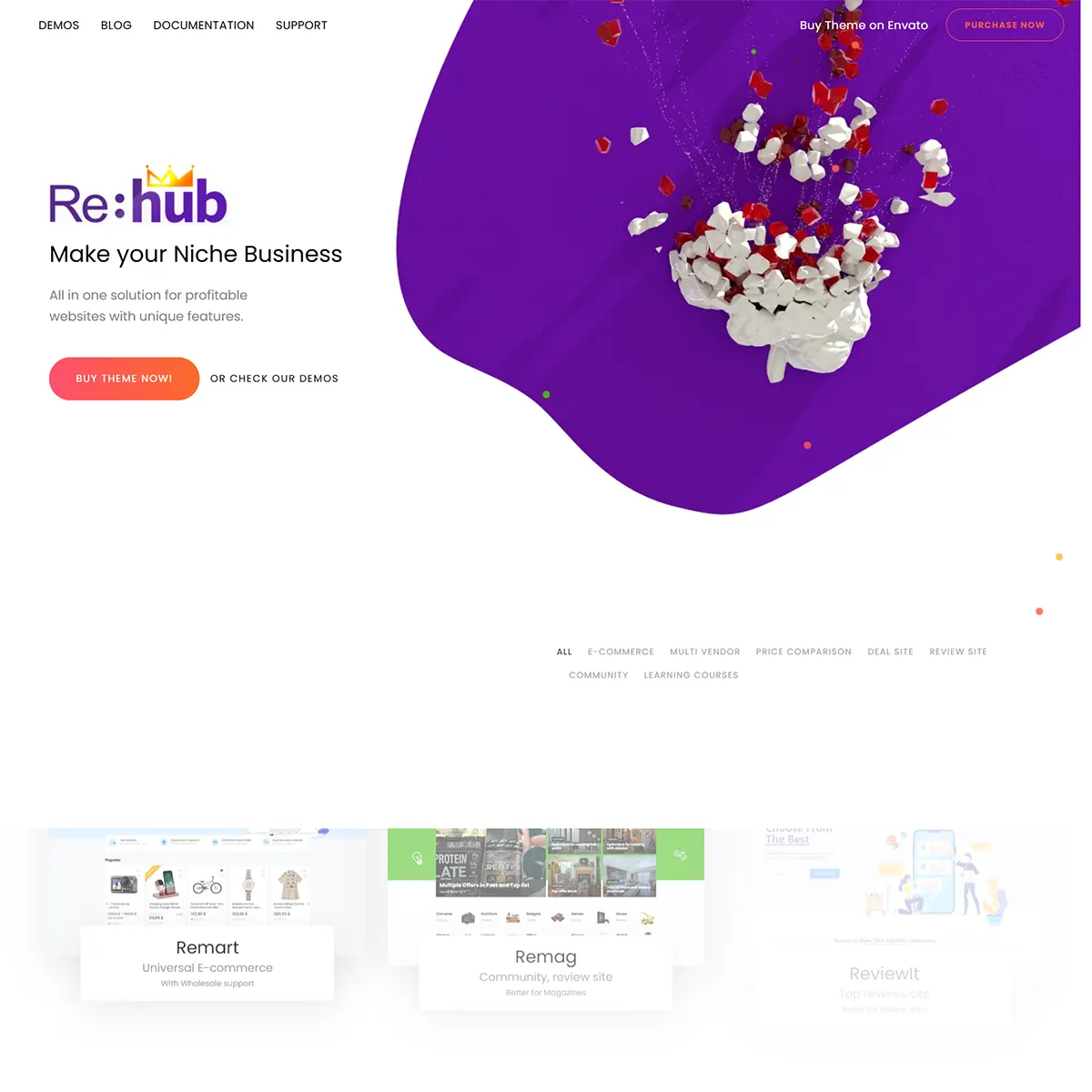 REHub - Price Comparison, Multi Vendor Marketplace Wordpress Theme