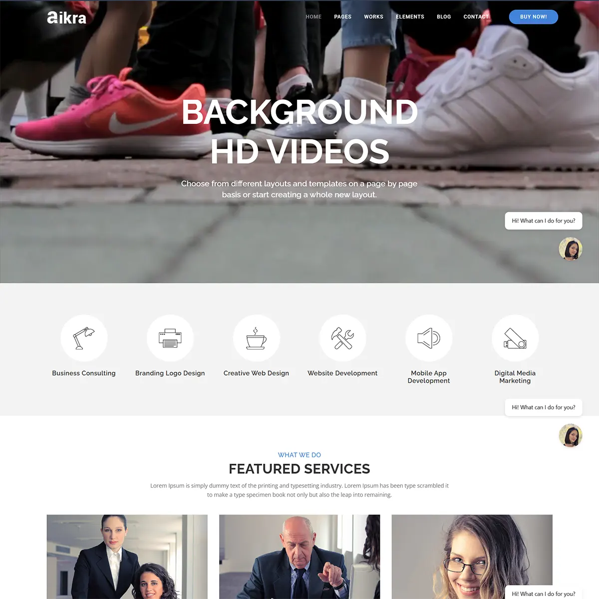 Aikra - Responsive MultiPurpose Joomla 5 Template