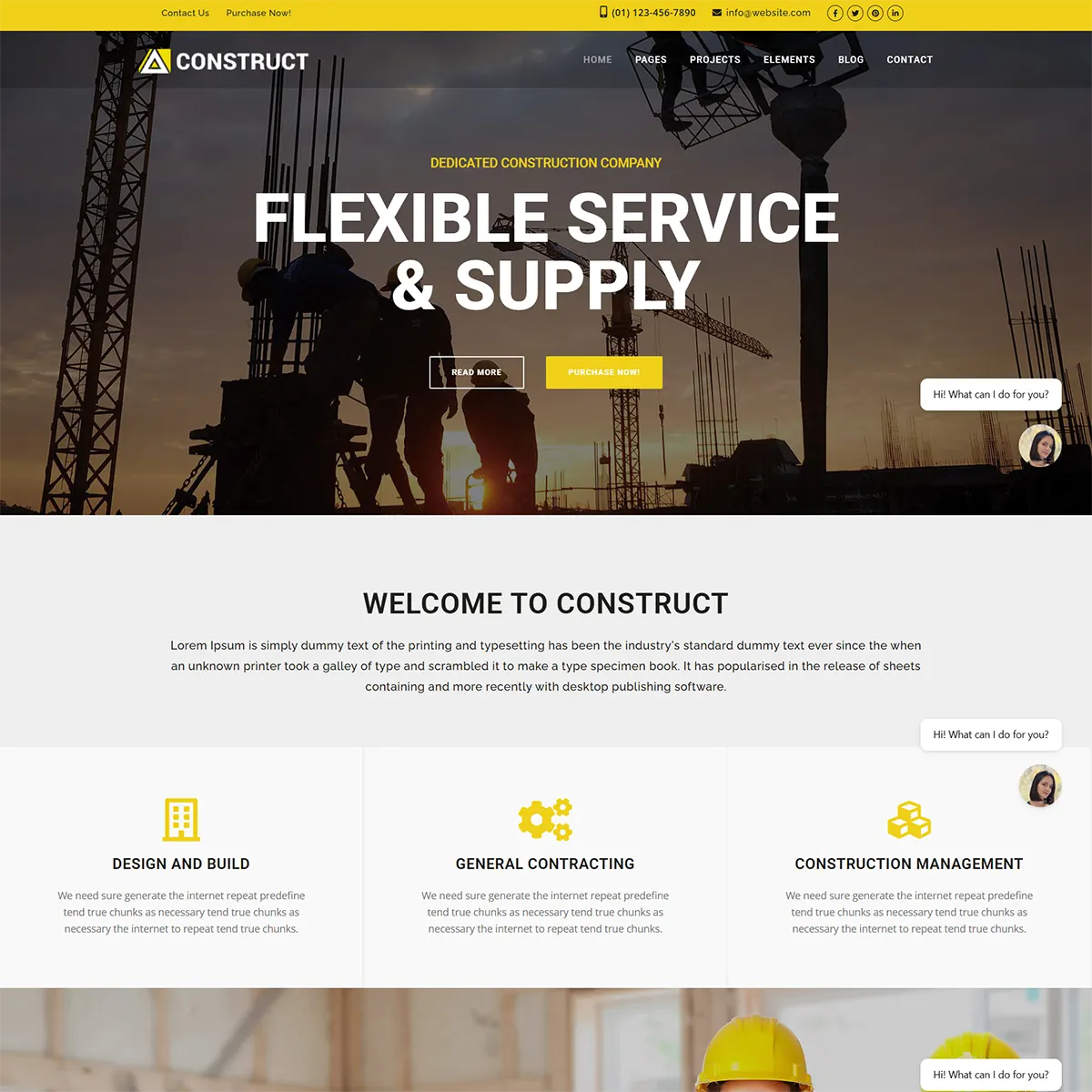 Construct - Construction, Building Joomla 5 Template