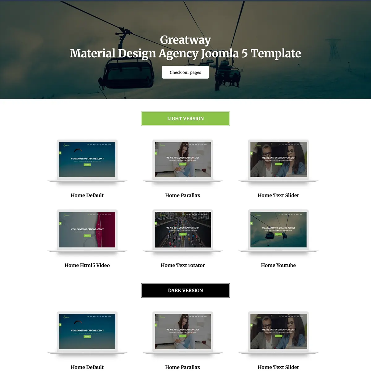 Greatway - Design Agency Joomla 5 Template