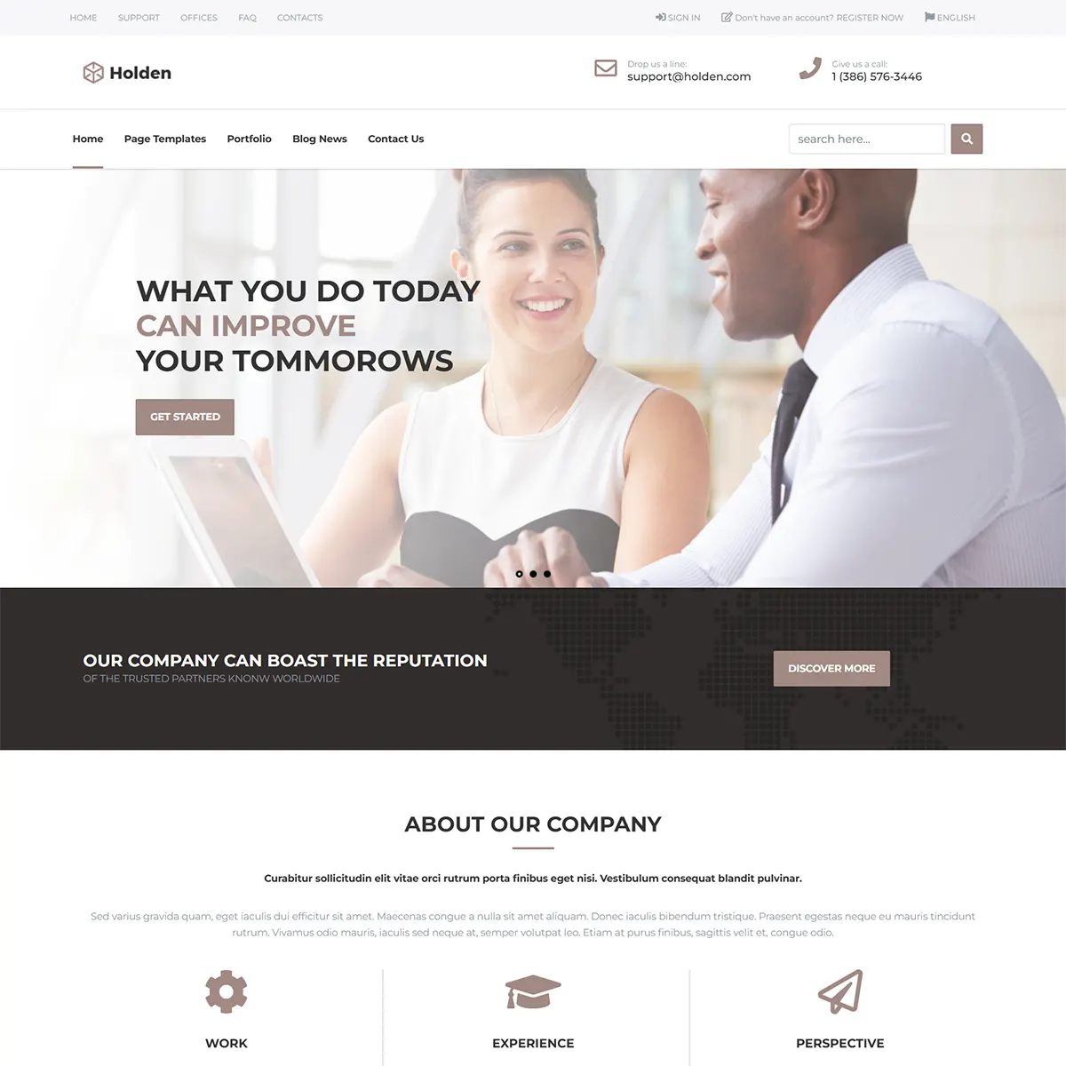 Holden - Corporate Business Joomla 5 Template
