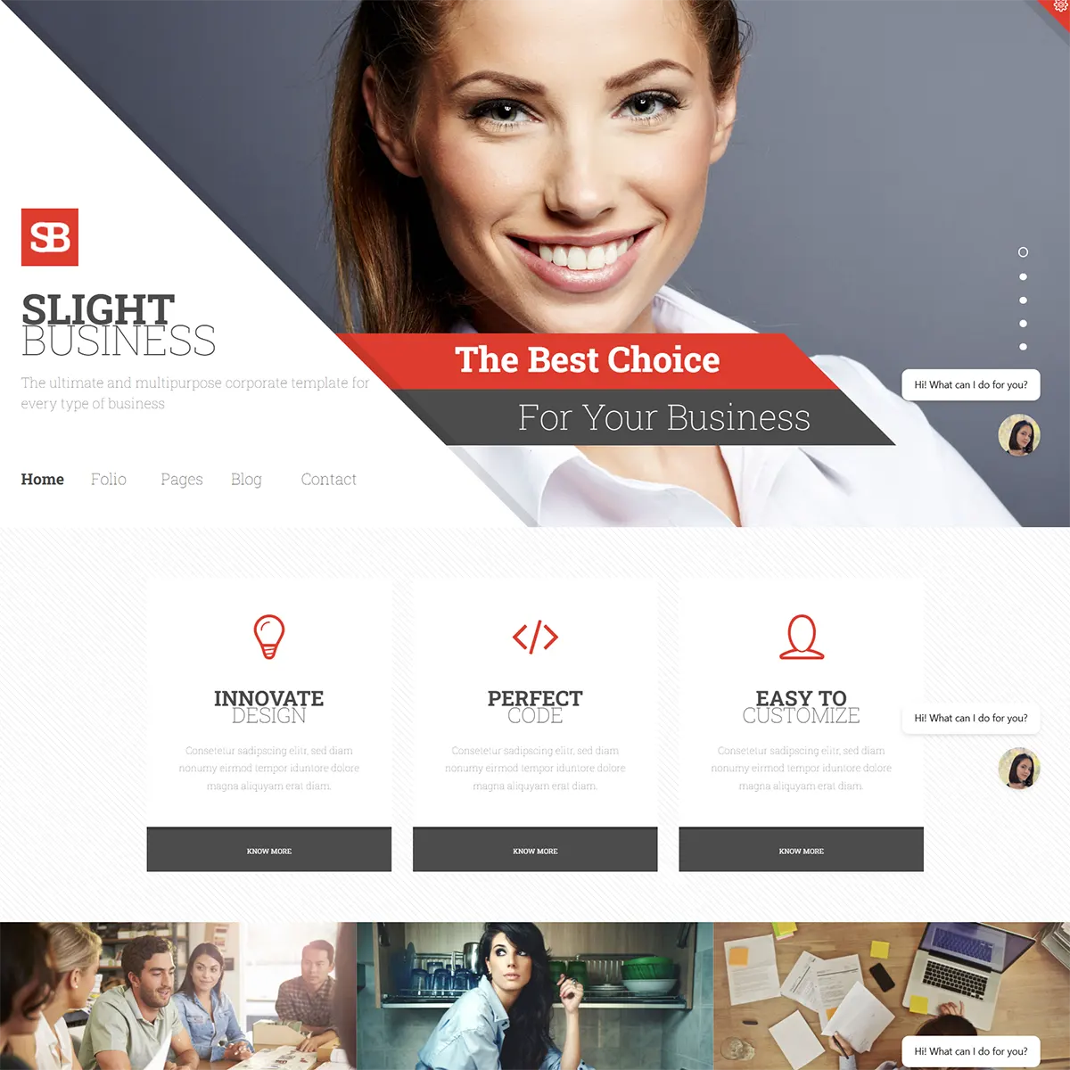 Slight Business - Responsive Corporate Joomla Template