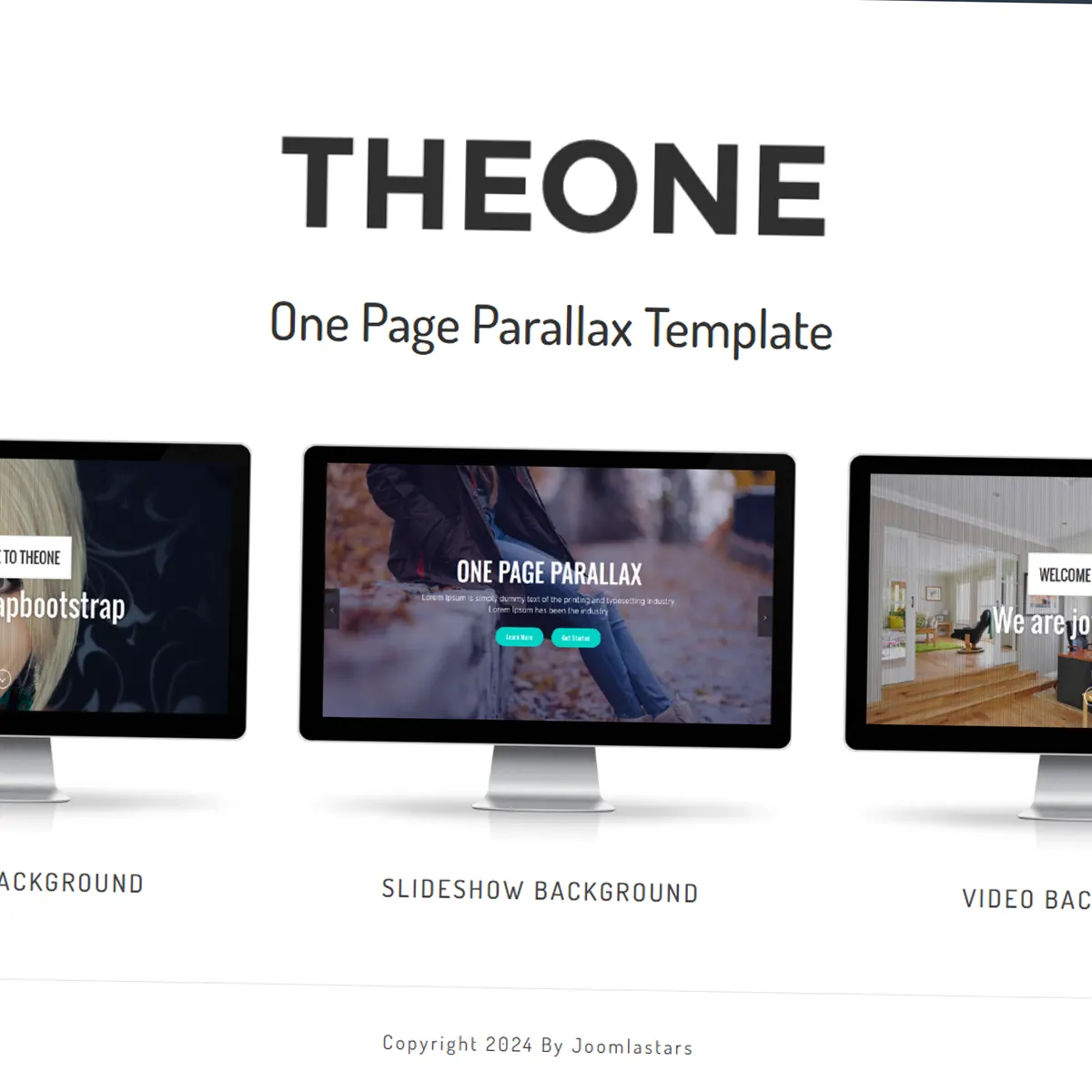 Theone - One Page Parallax Joomla 5 Template