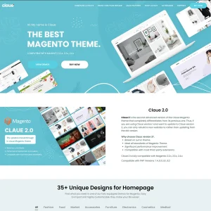 Claue magento template