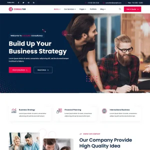Consulter Joomla 5 Business Consulting Template