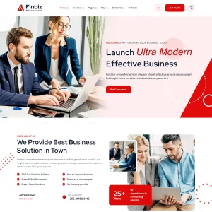 Finbiz Joomla 5 Consulting Business Template | Consultant
