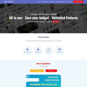 Infinit - Multipurpose Responsive Magento 2 and 1 Theme