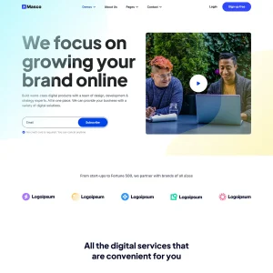 Masco Joomla 5 Saas Software Startup Template