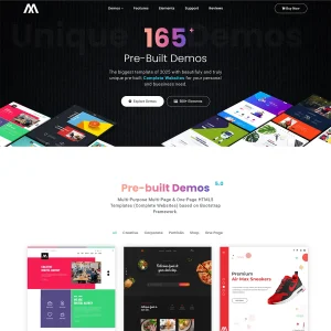MegaOne - One Page Parallax