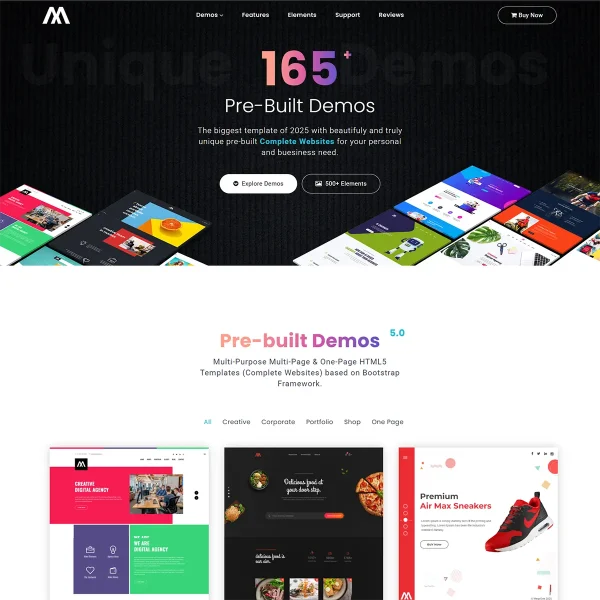 MegaOne - One Page Parallax