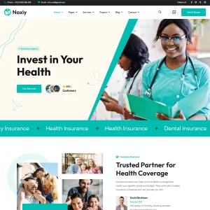 Noxiy Joomla 5 Insurance Company Template