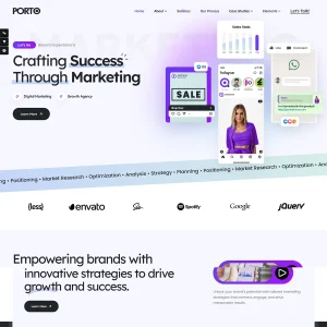 Porto Multipurpose Website Template