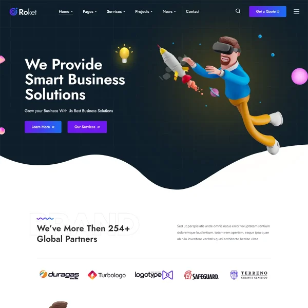 Roket Joomla 5 Technology & IT Solutions Template