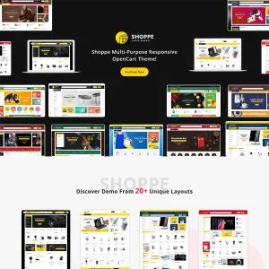 Shoppe 2.0 - OpenCart Multi-Purpose Responsive Theme
