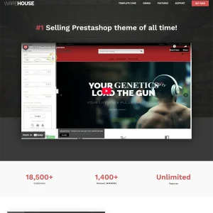 Warehouse Prestashop template2025