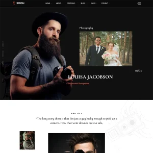 Xoon - Joomla 5 Photography Portfolio Template | Photographer