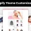 Developer customizing shopify theme safely
