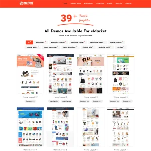eMarket OpenCart templte