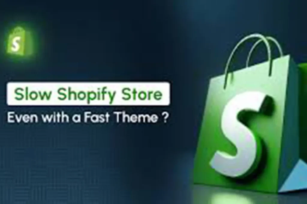 Speed optimization chart for Shopify store