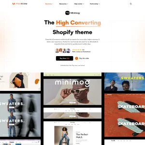 Minimog - Next-gen Multipurpose Shopify theme grade-A