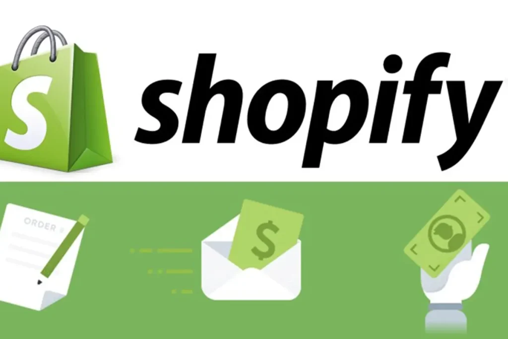 Shopify dashboard showing $10,000 monthly sales