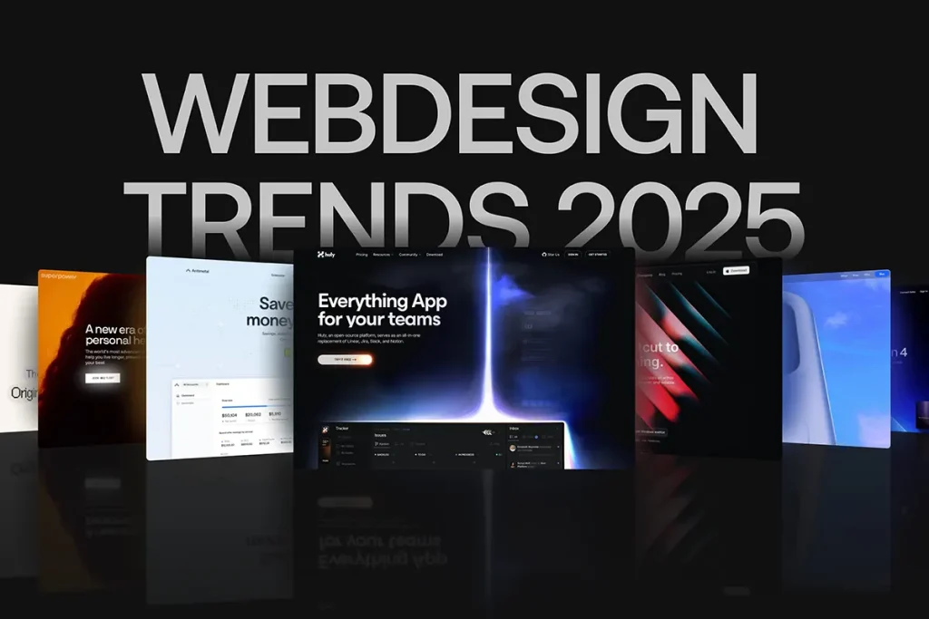 Modern Shopify store layout design trend in 2025