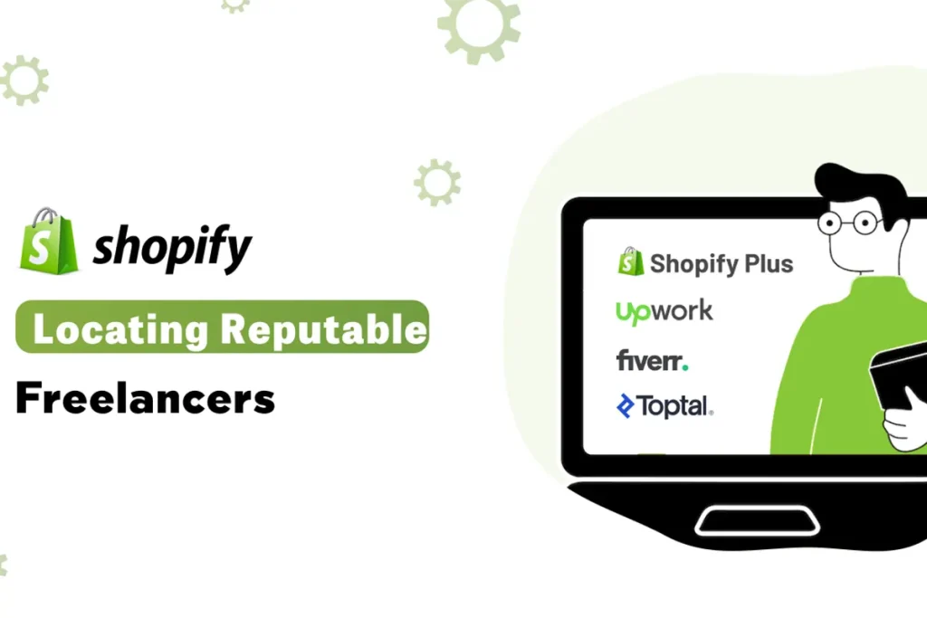 Shopify freelancer working on online store project