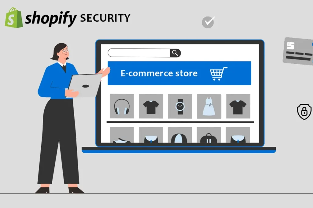 Admin panel security setup for a Shopify store