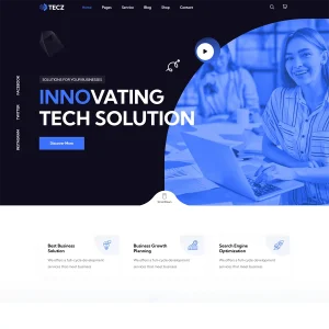 Tecz Joomla 5 Technology & IT Solutions Template