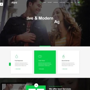 Alpa | Responsive Multipurpose HTML5 Website Template