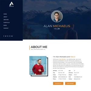 Arlo - Joomla 5 Personal / Portfolio / Resume Website Template