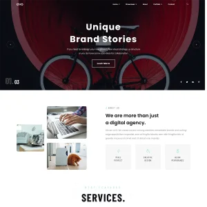 Avo - Joomla 5 Creative Agency & Showcase Portfolio Template