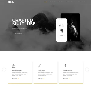 Blak - Joomla 5 Responsive MultiPurpose Website Template