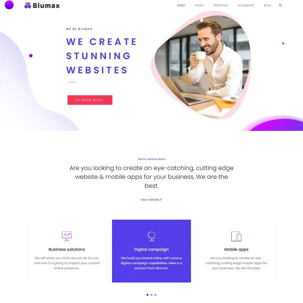Blumax - Joomla 5 Multipurpose Template