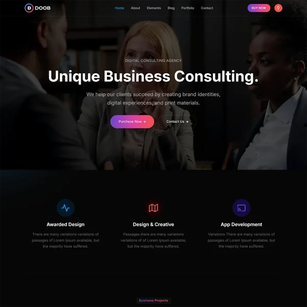 Doob Joomla 5 Business & Consulting Template