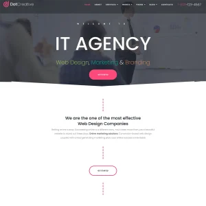 DotCreative – Joomla 5 Web Design Agency Template