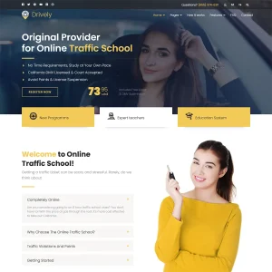 Drively - Joomla 5 Driving School Template | Drivers