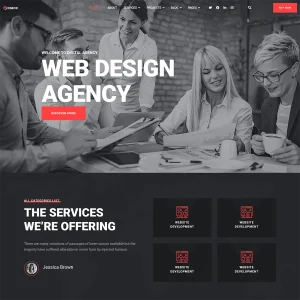 Kimox - Joomla 5 Digital Agency Services Template