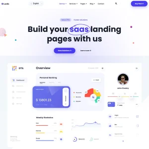 Landio Joomla 5 Multipurpose Landing Page Template