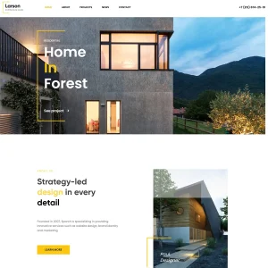 Larson - Joomla 5 Architecture & Interior Template