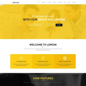 Lemoni - Multipurpose HTML5 Template