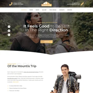 Mountis - Joomla 5 Hiking And Outdoor Club Template