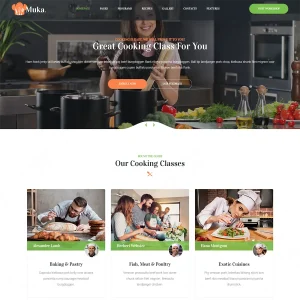Muka Joomla 5 Bakery and Cooking Classes Template