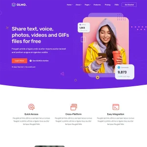 OLMO Joomla 5 Software & SaaS Template