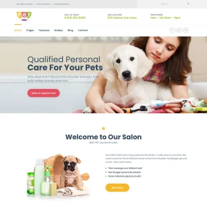 Pet Salon - Joomla 5 Animal & Pet Care Template