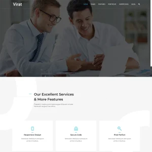 Virat - Joomla 5 Responsive Multi-Purpose Website Template