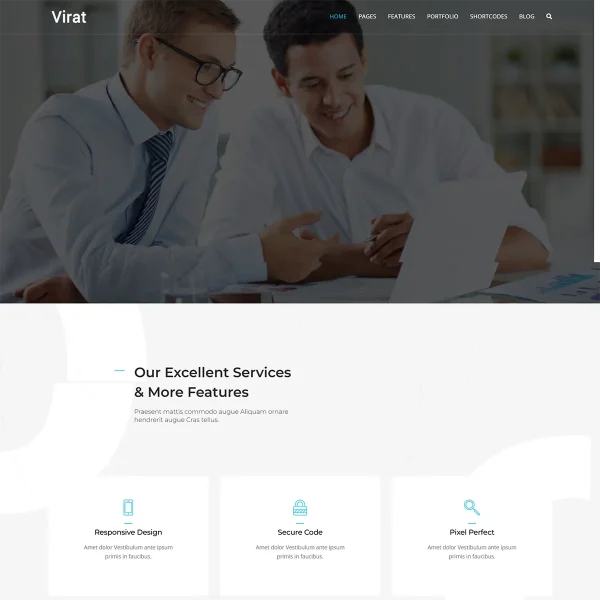 Virat - Joomla 5 Responsive Multi-Purpose Website Template