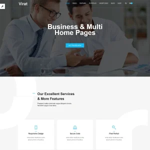 Virat- Responsive Multi-Purpose HTML5 Template