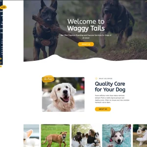 Waggy Tails Joomla 5 Pet & Animals Business Responsive Template