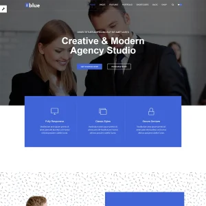 iblue - Responsive Multi-Purpose HTML5 Template